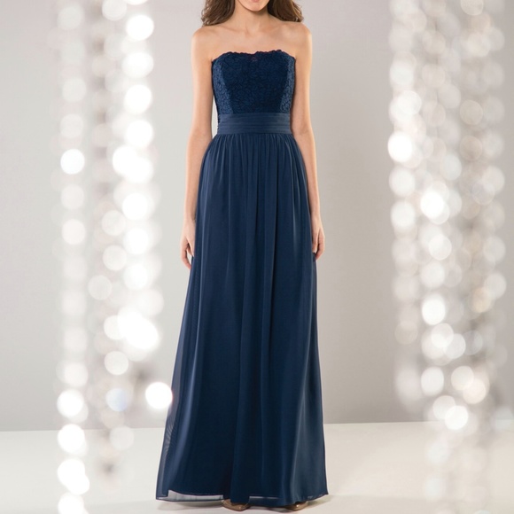 FINAL SALE B2 Jasmine Lace Strapless Dress NWT 14 - Picture 2 of 6